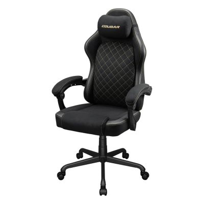 3. COUGAR CGR-FXF-GLB Universal Gaming Chair Upholstered Seat Black, Gold