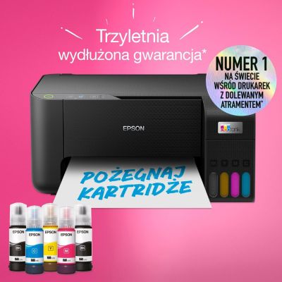 3. Epson EcoTank L3230 Black All-in-One Printer