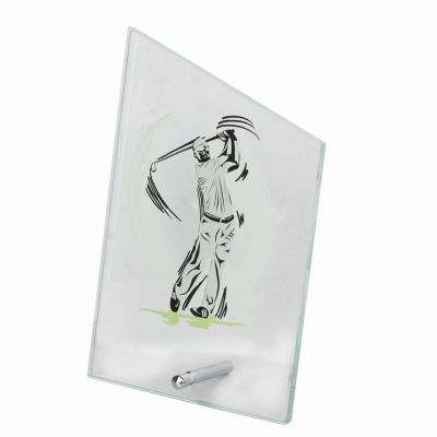 2. Triumph glass trophy