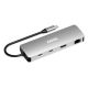 5. Port Designs 900164 Docking Station Wired USB 3.2 Gen 1 (3.1 Gen 1) Type-C Stainless Steel