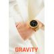 2. Smartwatch Gravity Gold Strap and Bracelet GT5-1