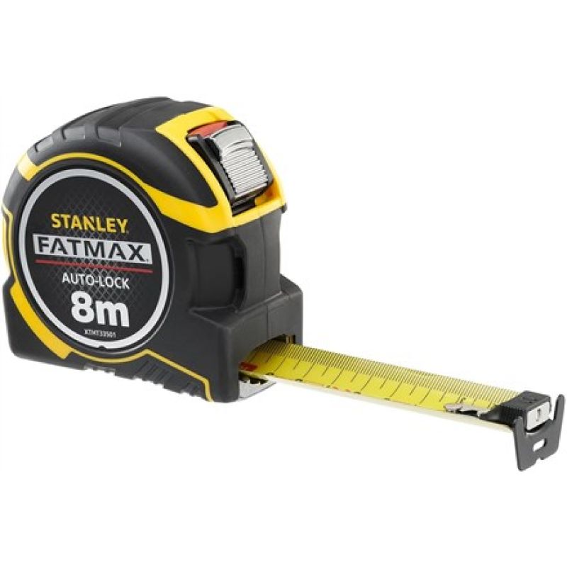 2. STANLEY TAPE 8mx32mm FATMAX PRO AUTOLOCK