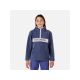ROSSIGNOL JR ALLTRACK ANORAK FLEECE children's sweatshirt blue