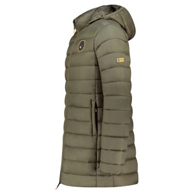 2. Geographical Norway men's jacket AMIGOMAP LONG HOOD DB KAKI MEN 233 KAKI (WZ5087H/GN-KAKI)
