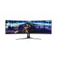 17. MONITOR ASUS 49" XG49VQ ROG STRIX 124.5 cm (49") 3840 x 1080 pixels UltraWide Full HD LED Black