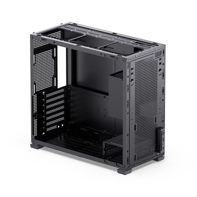 14. Jonsbo D41 Screen ATX Case, Tempered Glass - Black