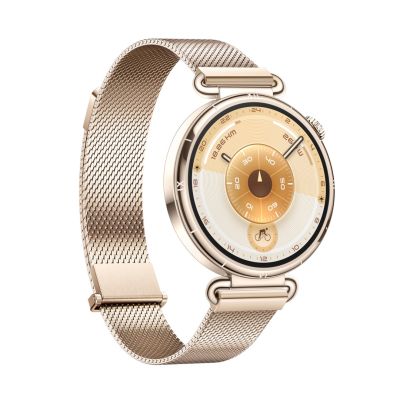 2. Huawei WATCH GT 6 41mm | Smart Watch | GPS (Satellite) | AMOLED | 1.32 inch | Waterproof | Gold