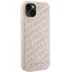 4. Karl Lagerfeld Quilted K Pattern case for iPhone 15 Plus / 14 Plus - pink