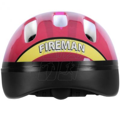 4. Spokey Biker 6 Fireman Jr 940656 bicycle helmet