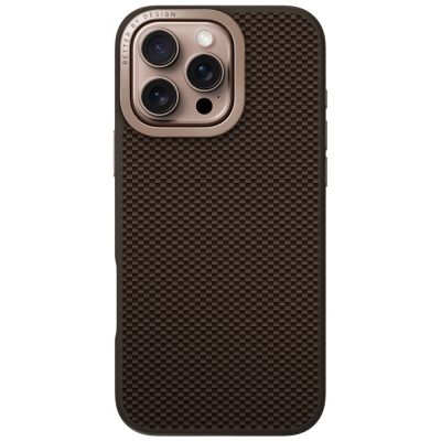 3. Uniq Keva Max Magclick Charging Camera Stand Case for iPhone 16 Pro - Brown