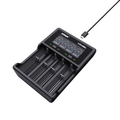 3. XTAR CHARGER FOR CYLINDRICAL BATTERIES LI-ION/NI-MH/NI-CD 18650 VC4SL