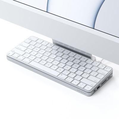 8. Satechi ST-UCISDS Laptop Docking Station and Port Replicator Wired USB 3.2 Gen 2 (3.1 Gen 2) Type-C Silver