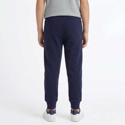 6. Wood Ran Kids Trousers Navy - 10235002-2424-Navy