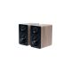 6. Edifier M60 (504778) 66W 2.0 Speakers, Oak Brown, Black