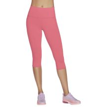 Skechers Go Walk High Waisted Capri Short W2CP2-RDBL Red XS