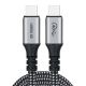 Choetech XCC-1040 USB-C - USB-C cable 240W 8K 60Hz 1.2m - black