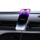 7. Tech-Protect MM15W-V5 Car Phone Holder with MagSafe 15W Inductive Charger for Air Vent - Black