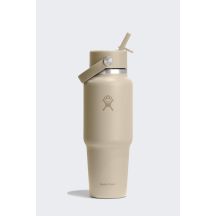 Hydro Flask 32 Oz Wide Flex Straw Travel Bottle (946 ml) - oat