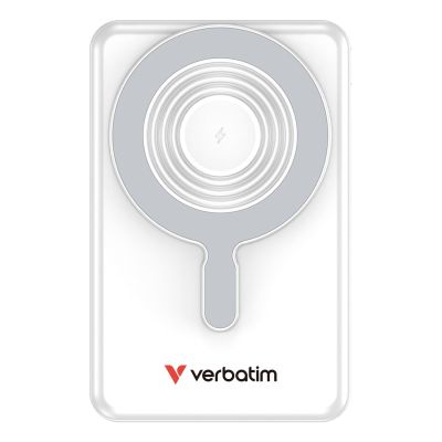 3. Verbatim 32273 Power Bank Lithium Polymer (LiPo) 10000 mAh Wireless Charging Silver