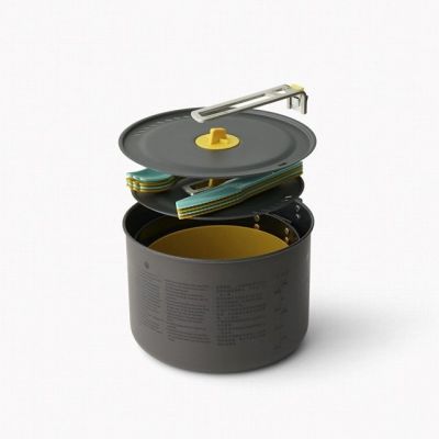 2. Sea to Summit Frontier UL Two Pot Cook Set 4P 14 Piece