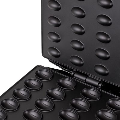 9. Mesko Home MS 3041 Waffle Maker 24 Waffles 1600 W Black