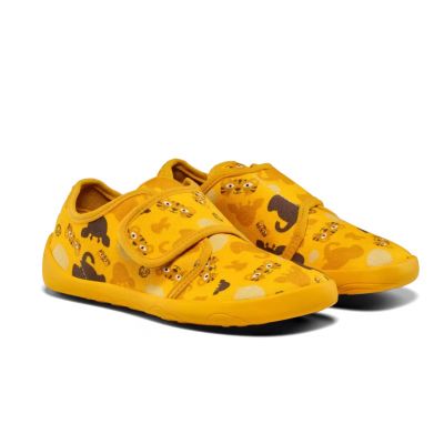 7. Affenzahn barefoot slipper cotton moccasins tiger (01398-10009)