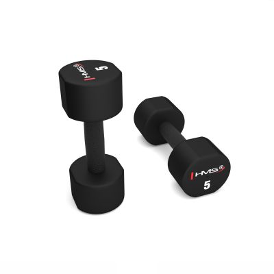 7. HPT05 2 x 5 KG POLYURETHANE TPU HMS DUMBS