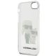 4. Karl Lagerfeld KLHCI8HNKCTGT iPhone 7/8/ SE 2020 / SE 2022 transparent hardcase Gliter Karl&Choupette