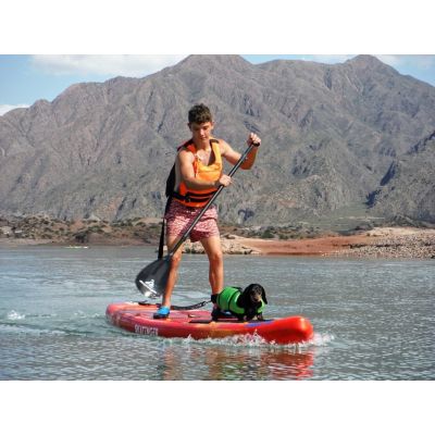4. SUP board SKATINGER Interstellar red 350x81x15