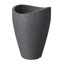 Scheurich 4033083542675 Outdoor Planter Potted Planter Freestanding Plastic Black