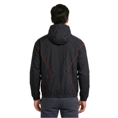 5. Men's Air Jordan Essentials Warm-Up Jacket Black - HF9333-011