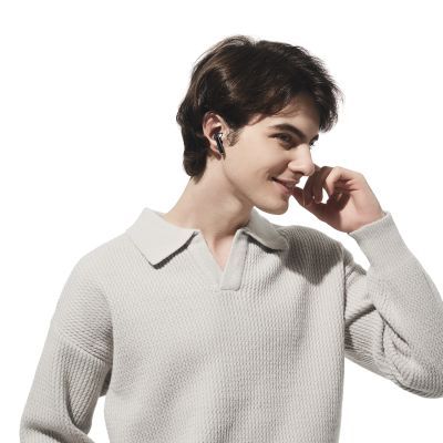 9. QCY AilyBuds Pro+ In-Ear Headphones with ANC LDAC IPX5 Bluetooth 5.3 - Black