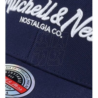 5. Mitchell &amp; Ness NBA Pinscript Classic Cap HHSSINTL103-MNNYYPPPNAVY