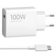 2. Wall Charger Xiaomi MY-19-ER, 100W, 6.1A, 1 x USB-A, with USB-C Cable, White BHR095VEU