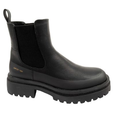 GAP women's Louise shoes black ankle boots fashionable slip-on