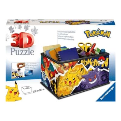 2. Ravensburger Pokémon 3D Puzzle 3D Cartoons