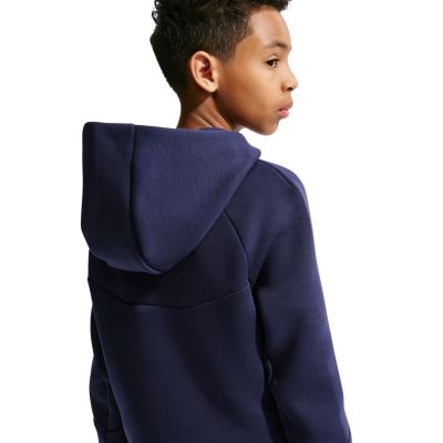 5. Nike FC Barcelona Tech Fleece Kids' Sweatshirt Navy Blue II3722 498