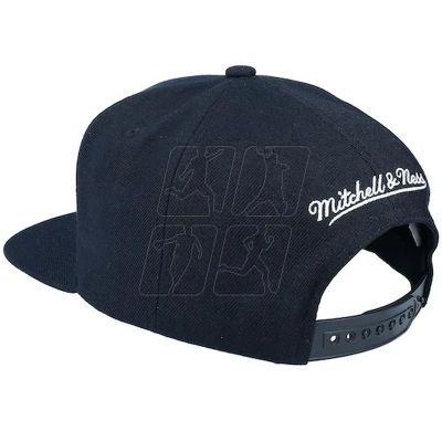 4. Mitchell &amp; Ness NBA Miami Heat Top Spot Snapback Hwc Heat HHSS2976-MHEYYPPPBLCK