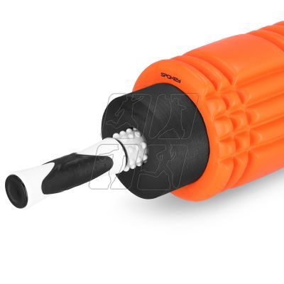 5. Orange fitness roller set Spokey MIXROLL 929930