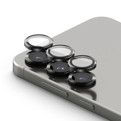 3. Ringke Camera Frame Protector 2-pack for Samsung Galaxy S25+ Ultra - Black