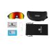 3. Rockbros polarized sunglasses 5 lenses gray