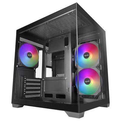 TACENS MARS MC-VIEW3 3xARGB USB-C mATX- housing/cases