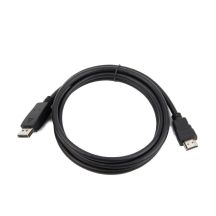GEMBIRD CC-DP-HDMI-1M cable (DisplayPort - MHDMI M - 1m; black)