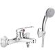 Wall-mounted bathtub faucet with shower set BYU_011M 5907650801054