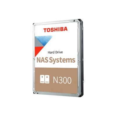 2. Toshiba 16TB 3.5'' SATA N300 NAS Hard Drive 7,200 rpm 256MB