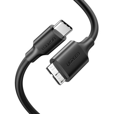 3. Ugreen cable USB Type C - micro USB Type B SuperSpeed ​​3.0 1m black (US312 20103)