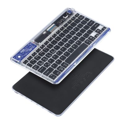 2. Dux Ducis Keyboard (CK Series) Wireless for Laptop / Tablet / Phone - Transparent