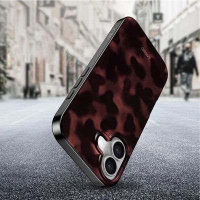 8. Tech-Protect Lamano MagSafe case for iPhone 16 - black and red