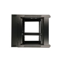 EXTRALINK WALL-MOUNTED RACK CABINET 9U 600X600 AZH BLACK