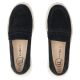 5. Women's leather suede loafers, black Filippo DP7554